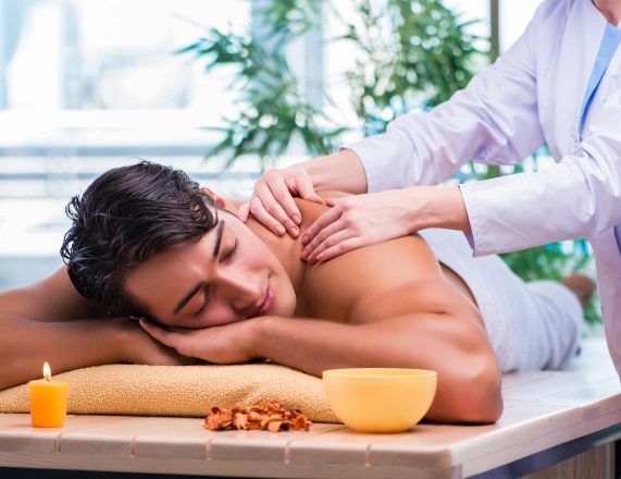 Full-body massage service